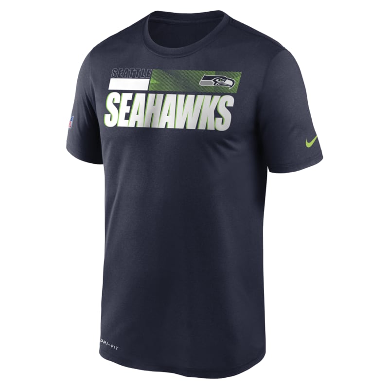 Nike Dri-FIT Team Name Legend Sideline (NFL Seattle Seahawks) Camiseta - Hombre - Azul Nike