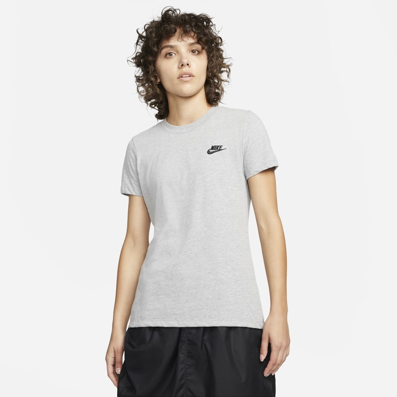 Nike Sportswear Women's Club T-Shirt - Grey