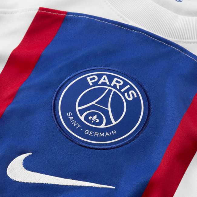 3e maillot de football Nike Dri-FIT Paris Saint-Germain 2022/23 Stadium pour Homme - Blanc
