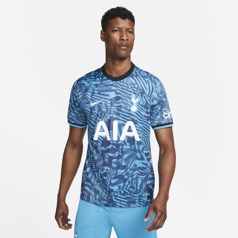 3e maillot de football Nike Dri-FIT Tottenham Hotspur 2022/23 Stadium pour homme - Bleu