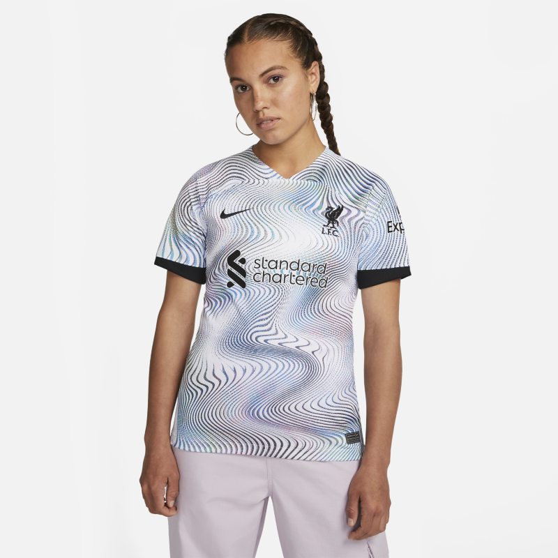 Liverpool F.C. 2022/23 Stadium Away Women's Nike Dri-FIT Football Shirt - White