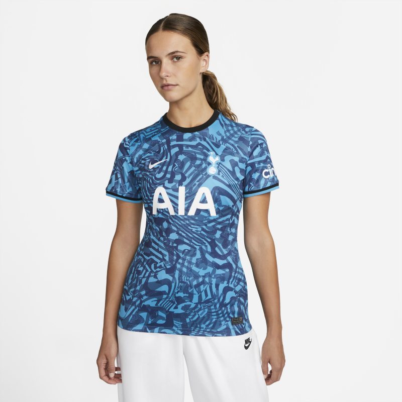 3e maillot de football Nike Dri-FIT Tottenham Hotspur 2022/23 Stadium pour femme - Bleu
