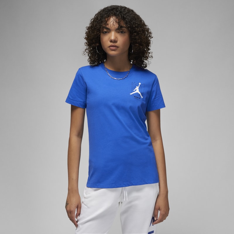T-shirt Paris Saint-Germain för kvinnor - Blå