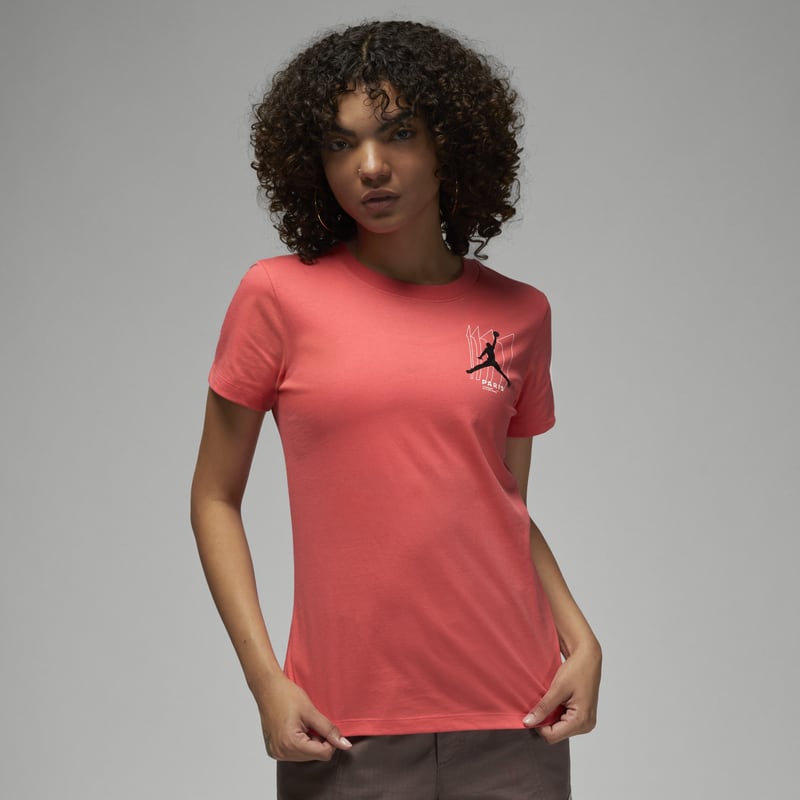 T-shirt Paris Saint-Germain för kvinnor - Röd
