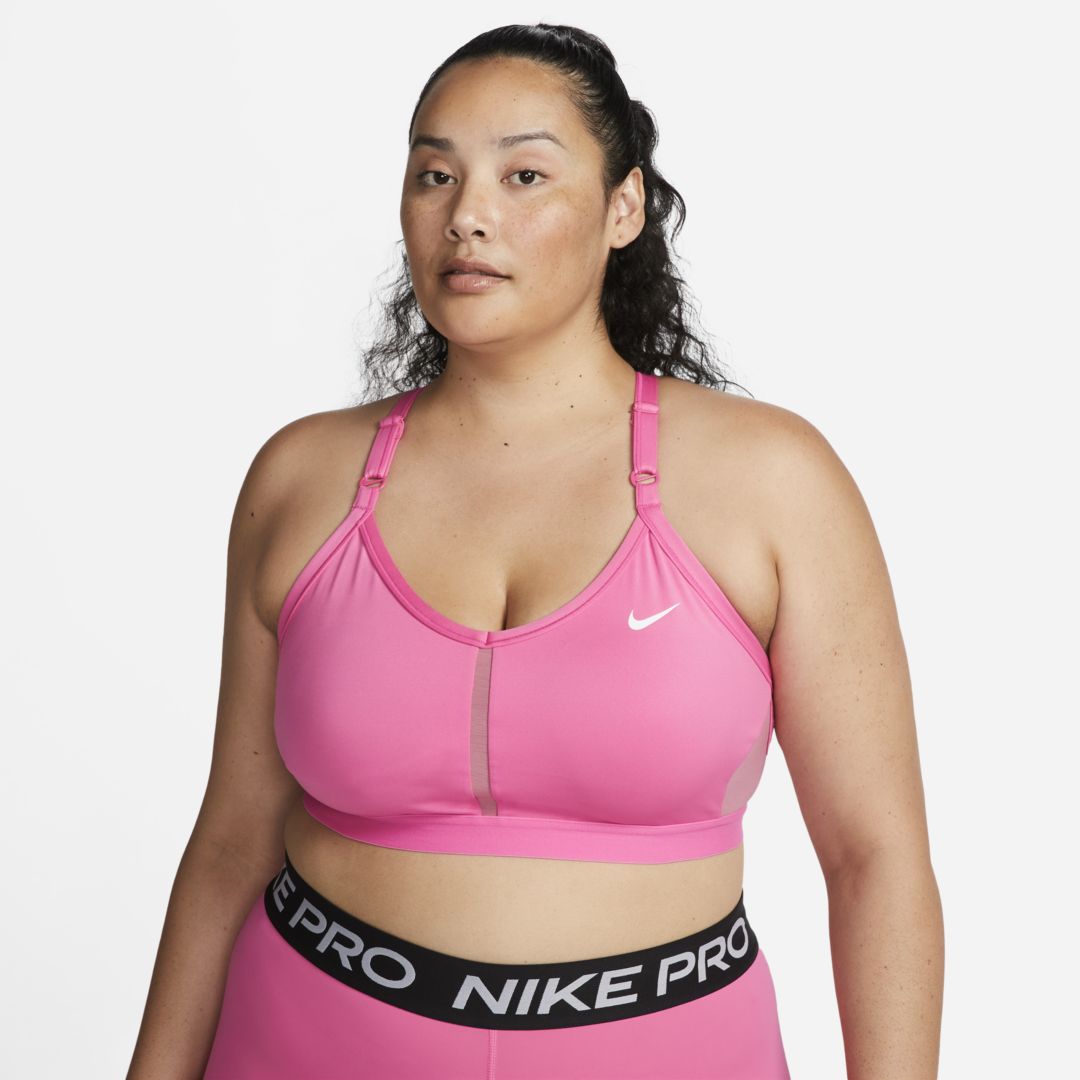 Nike Indy Women's Light-Support Padded V-Neck Sports Bra (Plus Size).