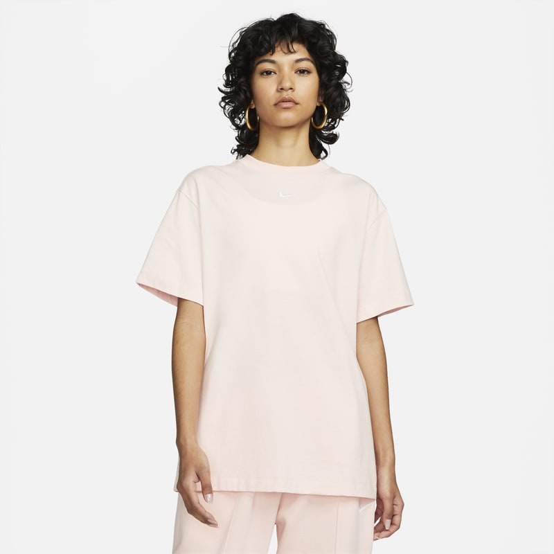 Tee-shirt Nike Sportswear Essentials pour Femme - Rose