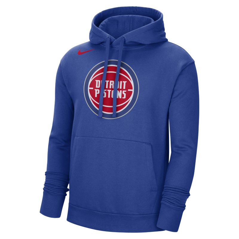 Detroit Pistons Men's Nike NBA Fleece Pullover Hoodie - Blue