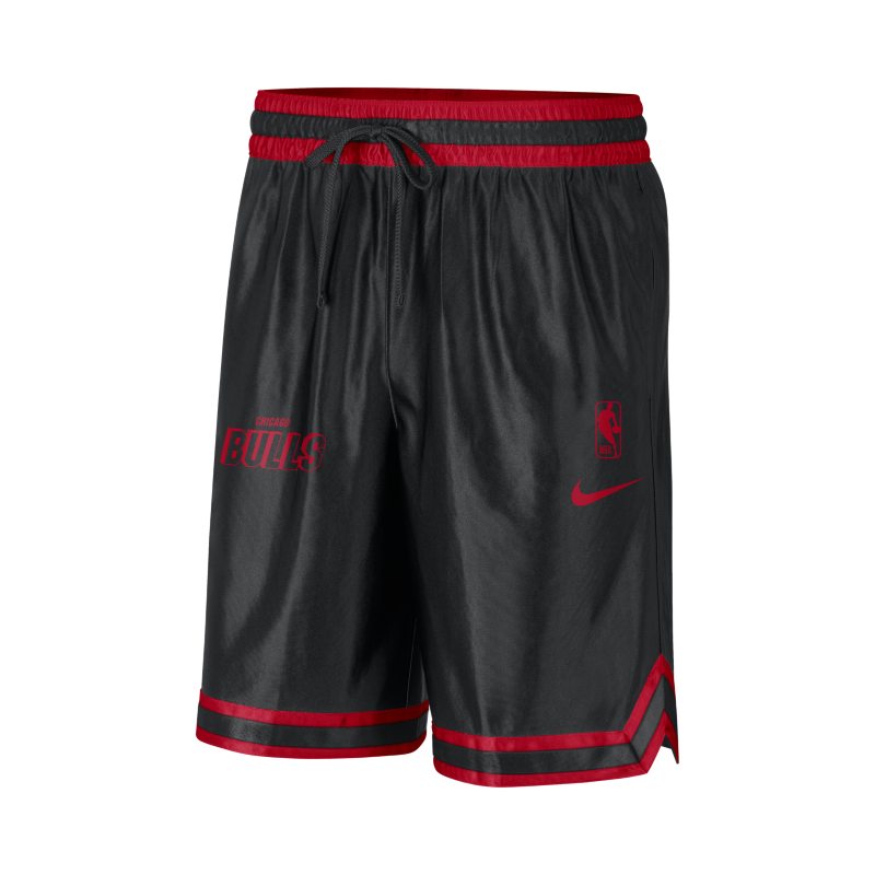 Chicago Bulls Courtside Nike Dri-FIT NBA-shorts för män - Svart