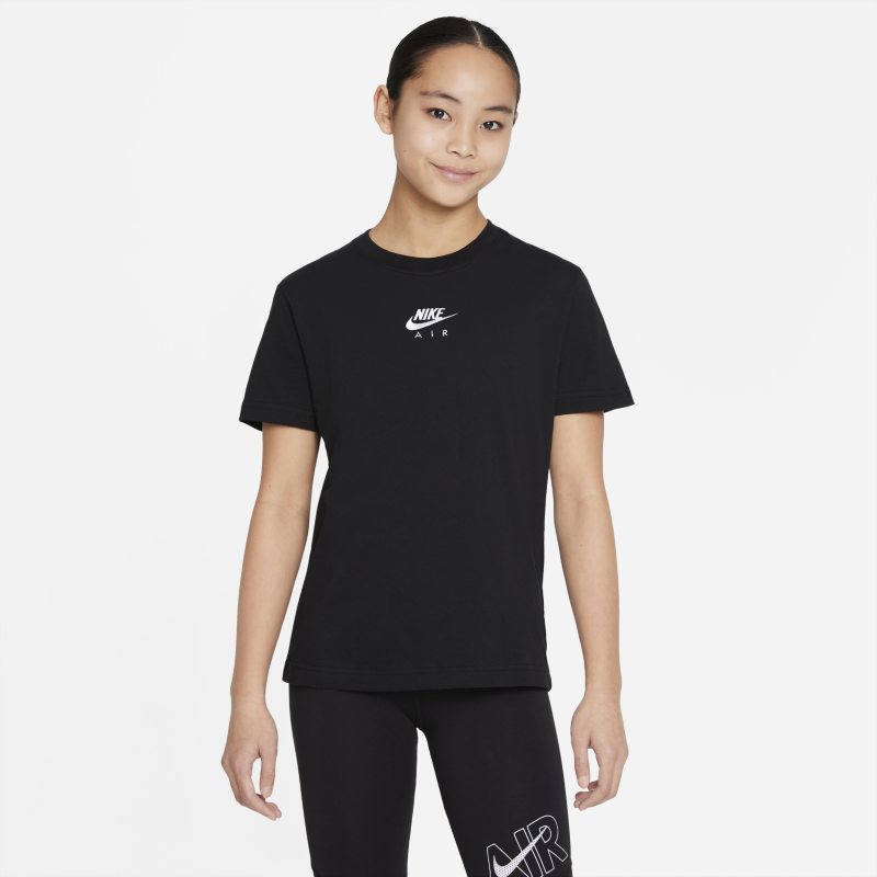 Nike Air Older Kids' (Girls') T-Shirt - Black