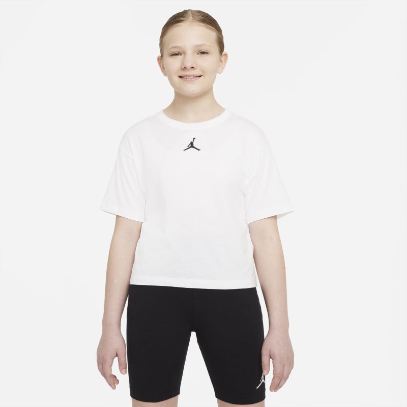 Jordan Camiseta - Niña - Blanco Nike