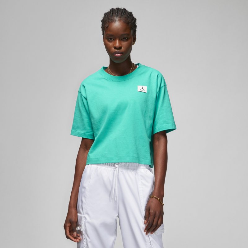Jordan Essentials Women's Boxy T-Shirt - Green