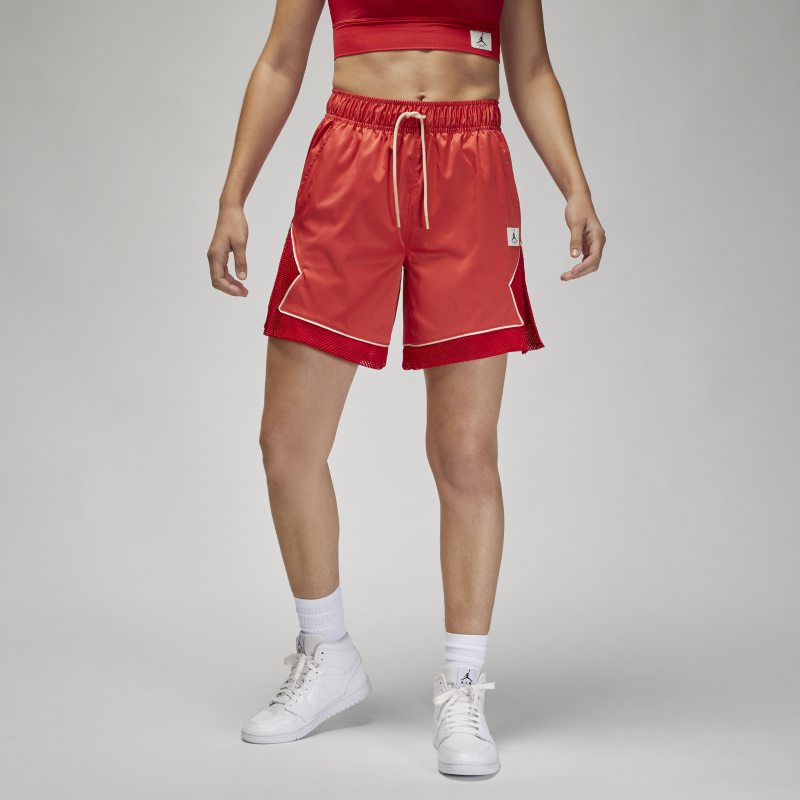 Jordan Essentials Women's Diamond Shorts - Red