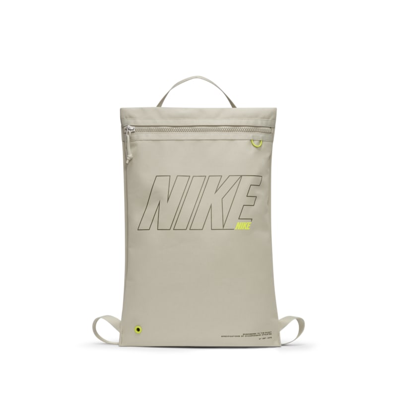 Worek gimnastyczny z nadrukiem Nike Utility (17 l) - Brązowy