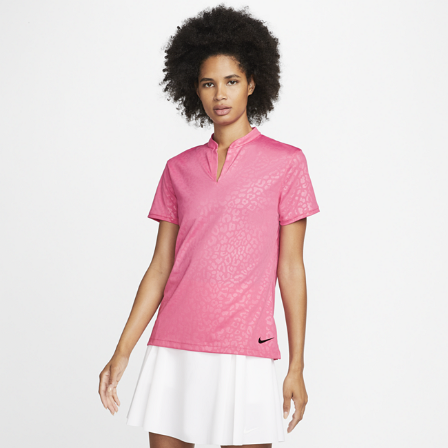 Nike Dri-FIT Victory golfskjorte til dame - Pink
