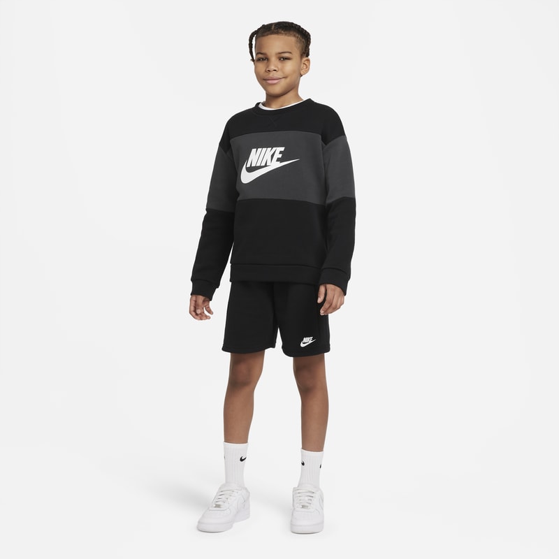 Tracksuit i sweatshirttyg Nike Sportswear för ungdom - Svart