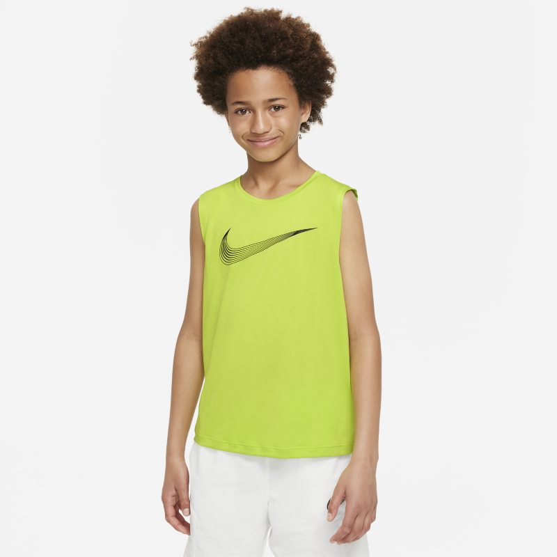 Nike Dri-FIT Older Kids' (Boys') Training Top - Green