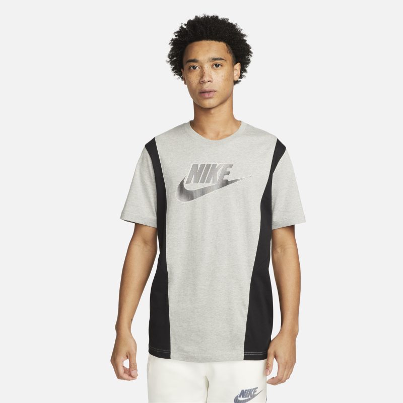 Nike Sportswear Hybrid Short-Sleeve Top - Grey