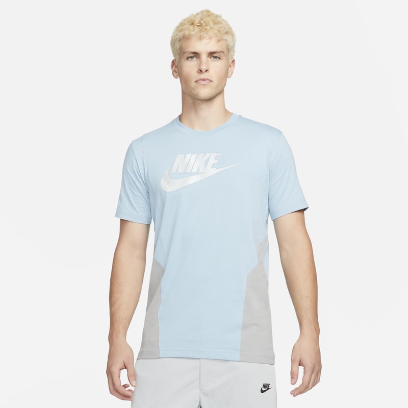 Koszulka z krótkim rękawem Nike Sportswear Hybrid - Niebieski