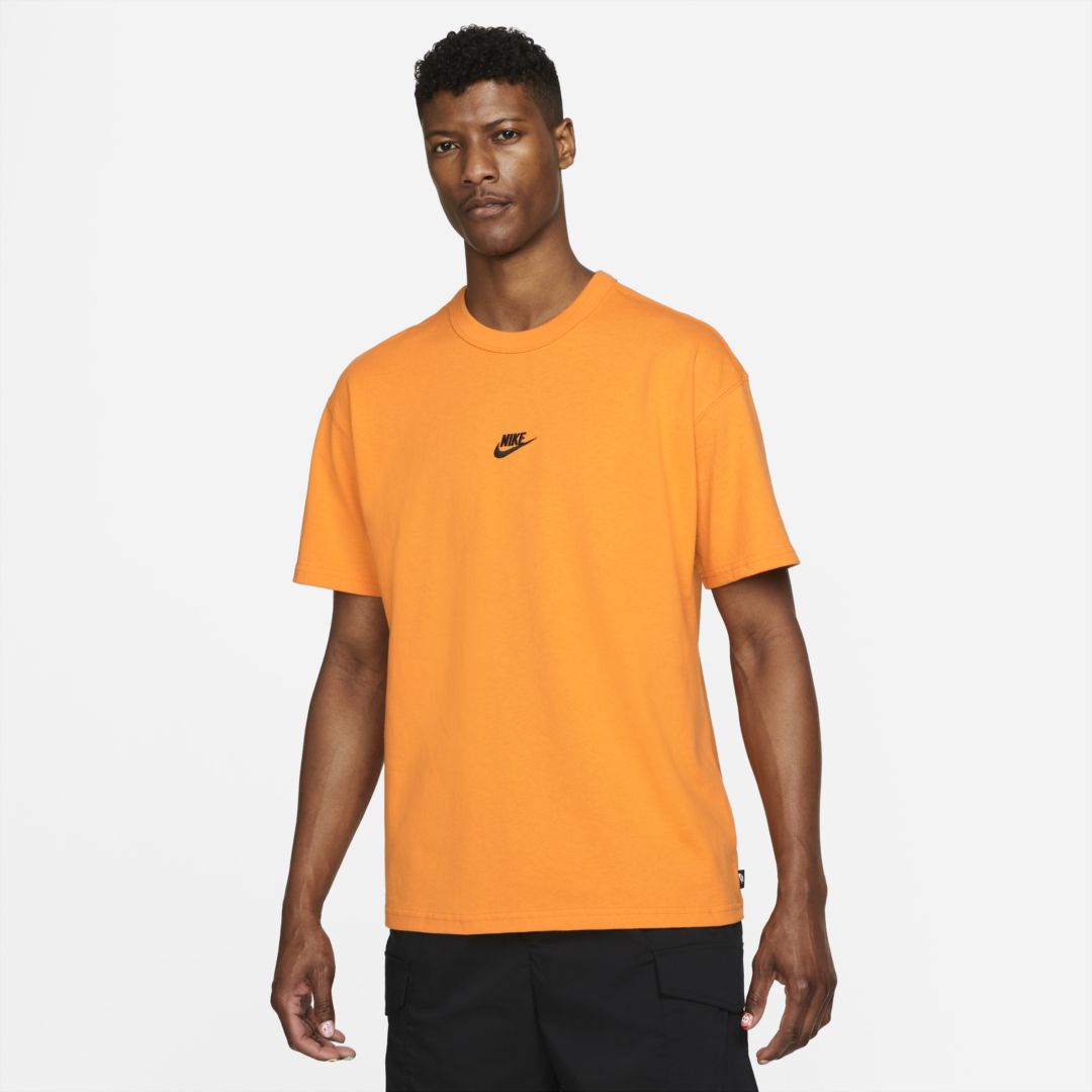 Nike Sportswear Premium Essentials Men's T-shirt In Orange