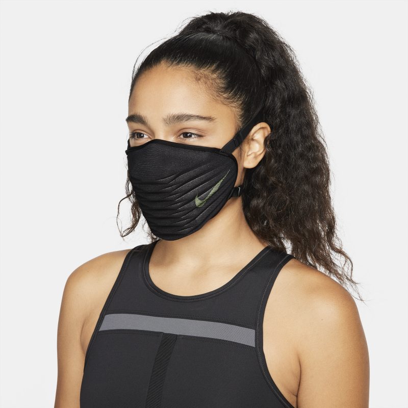 Maska na twarz dla aktywnych Nike Venturer - Czerń