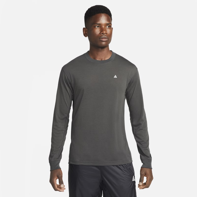 Långärmad tröja Nike Dri-FIT ACG Goat Rocks för män - Grå