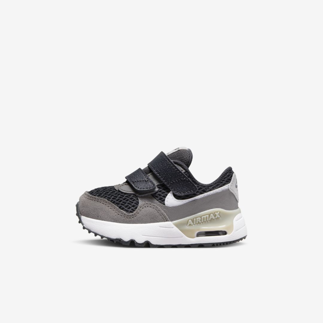 Nike Air Max Systm Baby/toddler Shoes In Dark Smoke Grey,flat Pewter,light Iron Ore,white