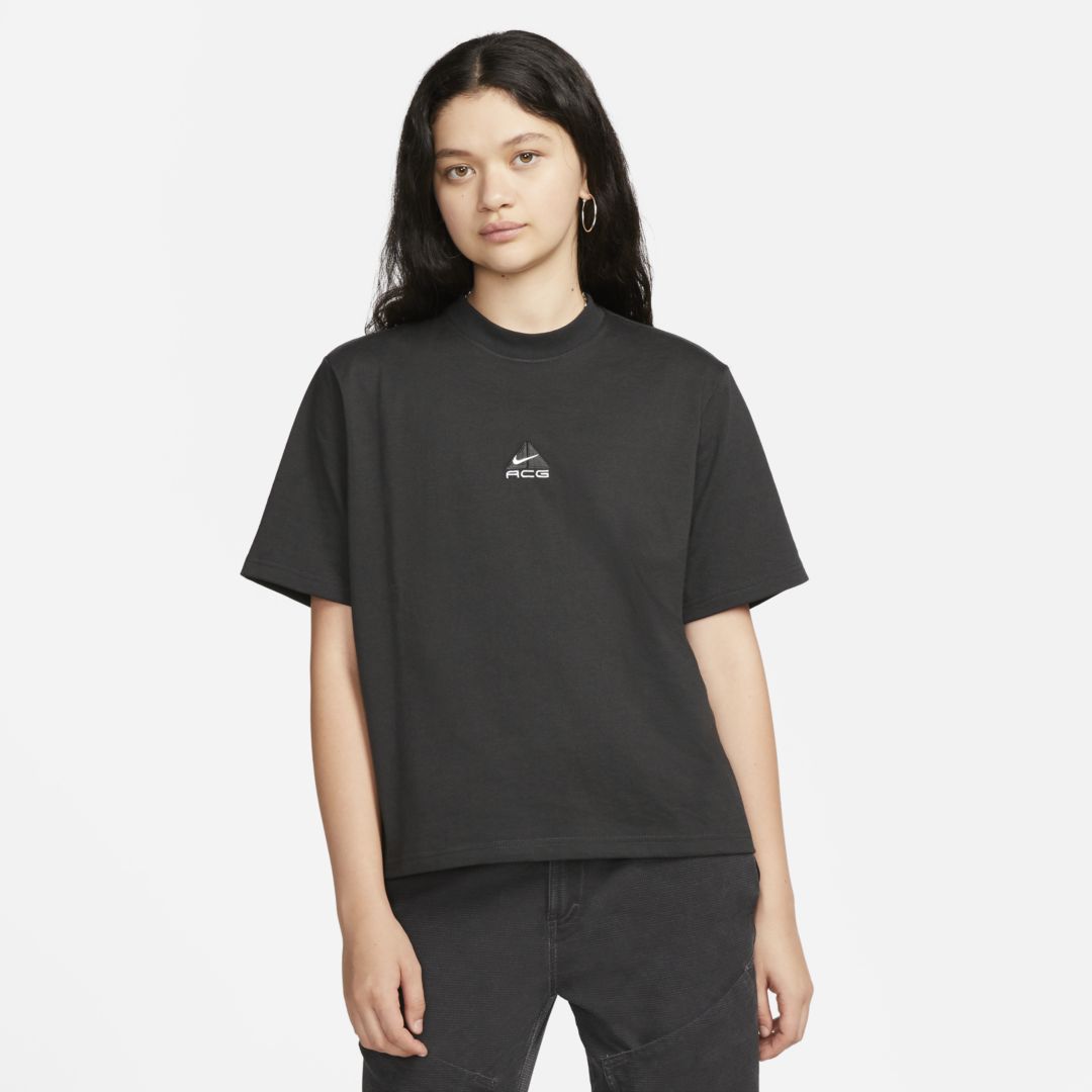 Nike Women's  Acg Short-sleeve T-shirt In Black
