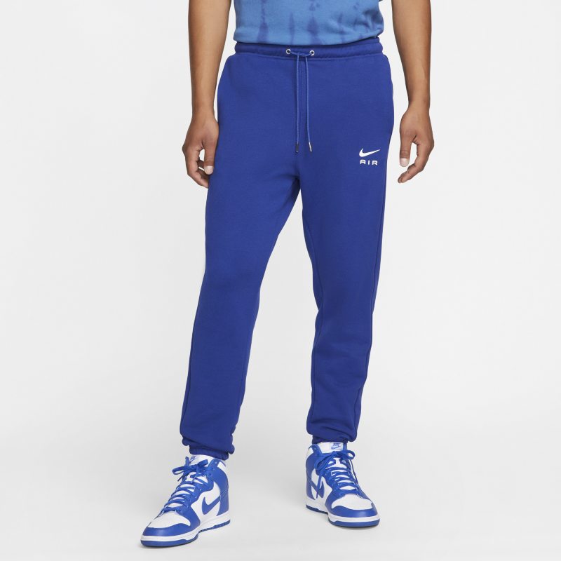 Nike Sportswear Air Men's French Terry Trousers - Blue