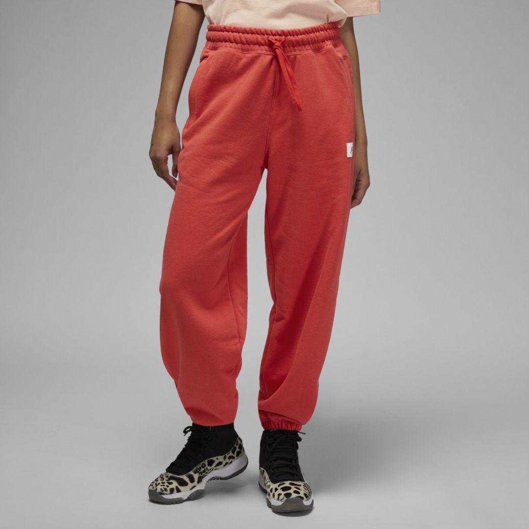 Jordan Women's  Flight Fleece Pants In Red