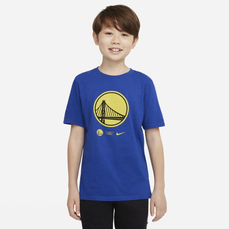 Golden State Warriors Camiseta Nike Dri-FIT NBA - Niño/a - Azul Nike