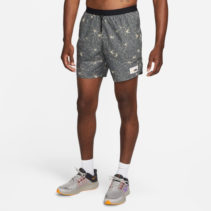 Nike Stride D.Y.E. Men's 18cm (approx.) Running Shorts - Grey