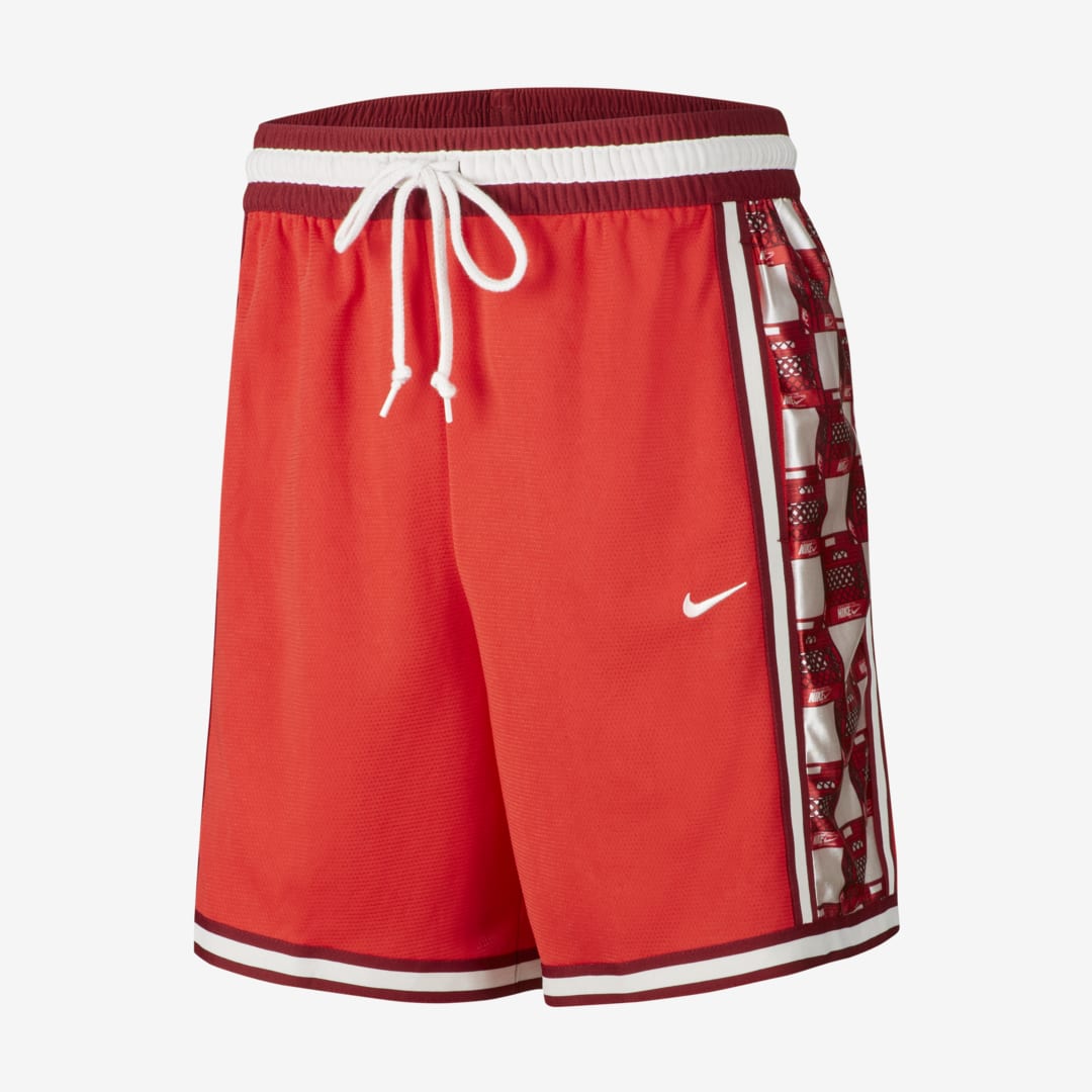 Nike Dri-fit Dna+ Men's 8" Basketball Shorts In University Red,phantom