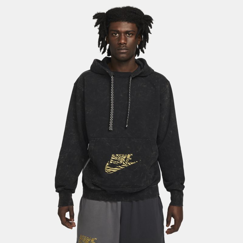 Nike Dri-FIT Standard Issue Men's Premium Basketball Hoodie - Black