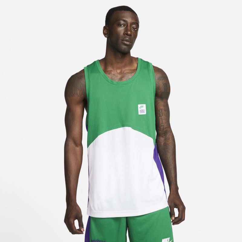 Męska koszulka do koszykówki Nike Dri-FIT Starting 5 - Zieleń