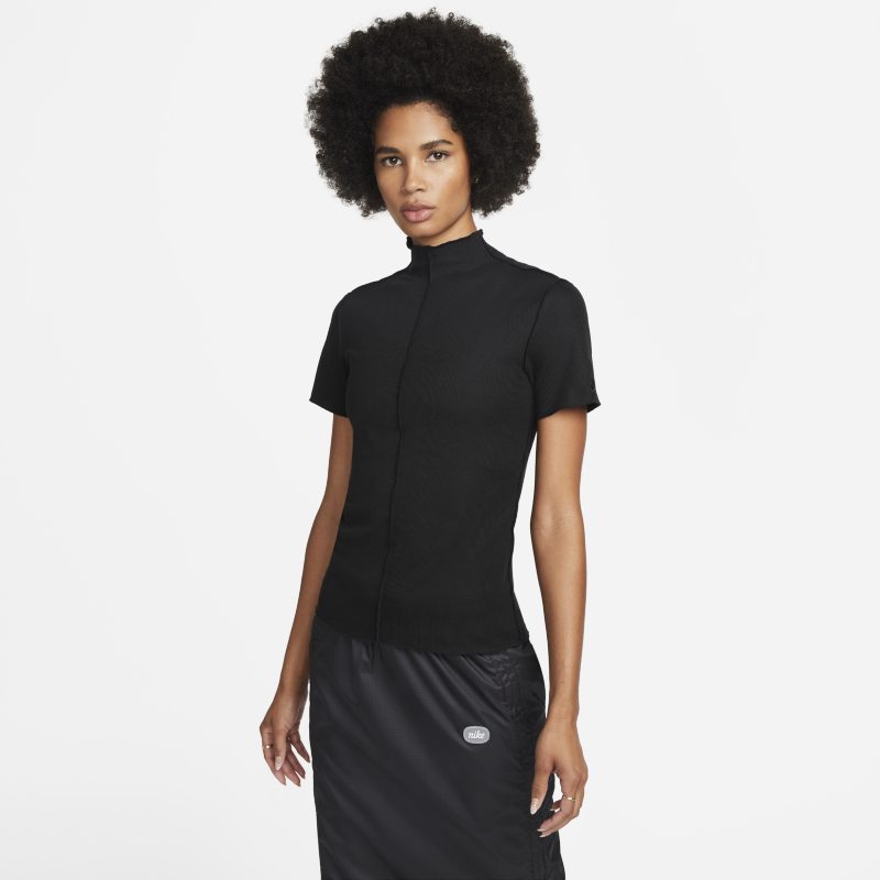 Nike Sportswear Dri-FIT ADV Tech Pack Women's Short-Sleeve Top - Black