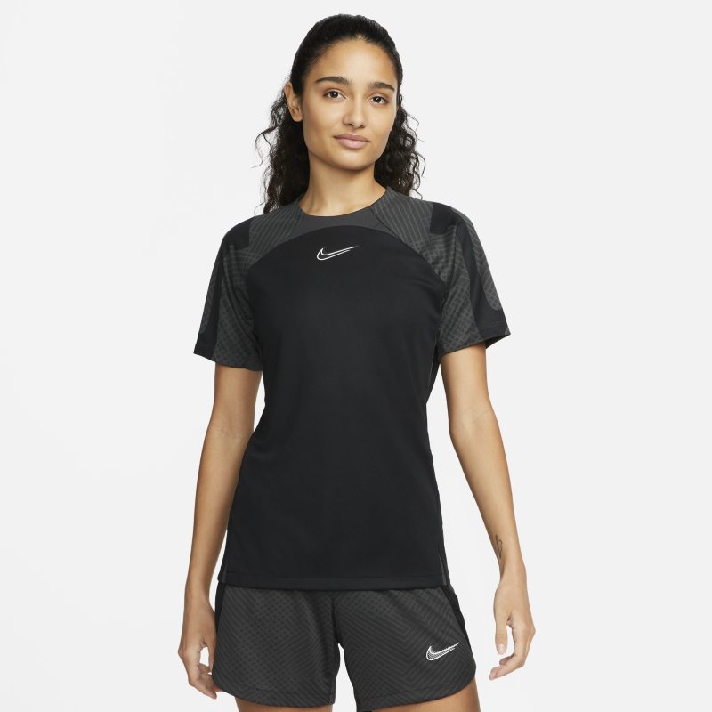 Nike Dri-FIT Strike Women's Short-Sleeve Top - Black