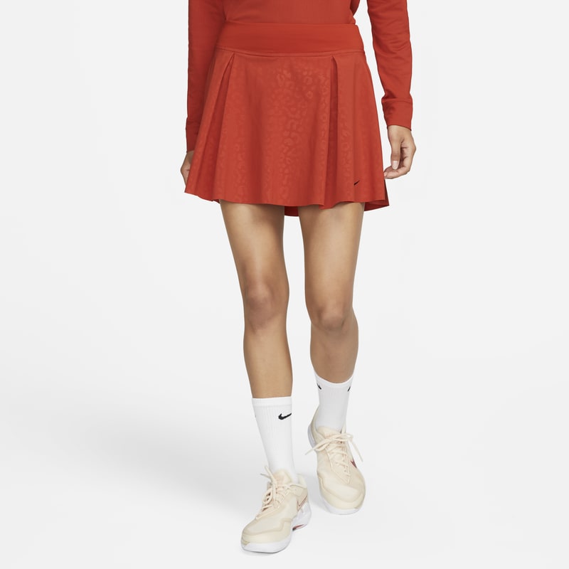 Damska spódniczka tenisowa Nike Dri-FIT Club - Czerwony