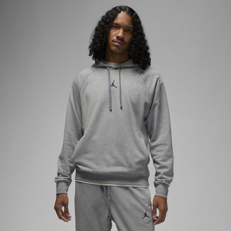 Jordan Dri-FIT Sport Crossover Men's Fleece Hoodie - Grey