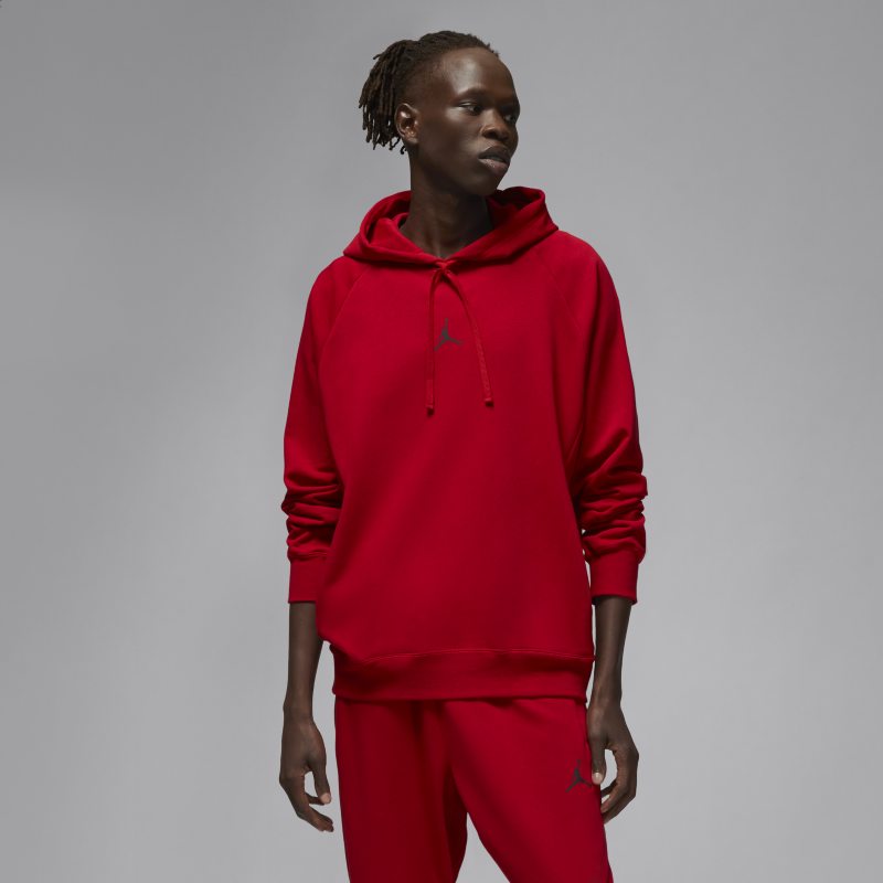 Jordan Dri-FIT Sport Crossover Men's Fleece Hoodie - Red