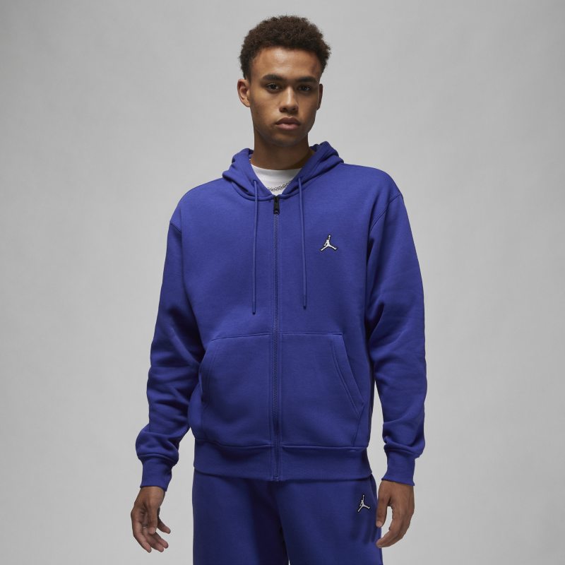 Jordan Essentials Men's Full-Zip Fleece Hoodie - Blue