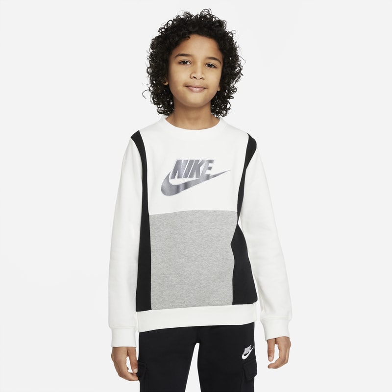 Fleecetröja Nike Sportswear för ungdom (killar) - Grå