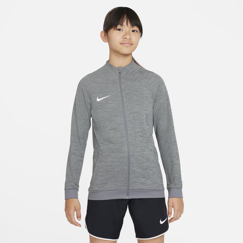 Fotbollsjacka Nike Dri-FIT Academy för ungdom - Grå