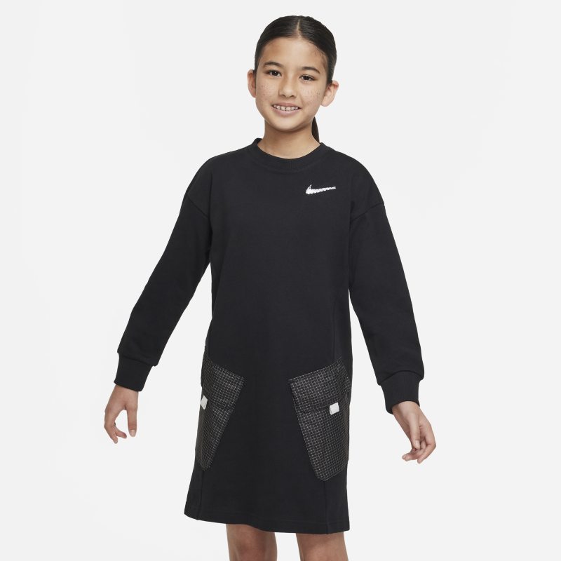 Nike Sportswear Older Kids' (Girls') Dress - Black