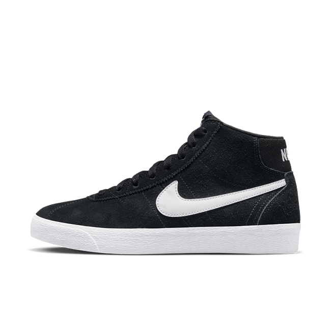 Sapatilhas de skateboard Nike SB Bruin High para mulher - Preto - DR0126-001