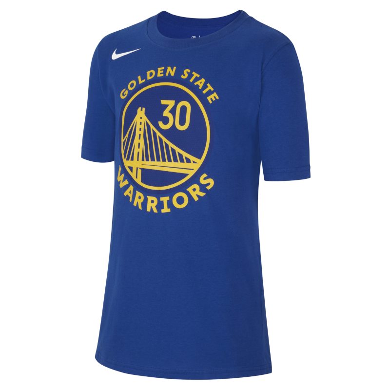 Nike NBA-t-shirt Golden State Warriors för ungdom - Blå