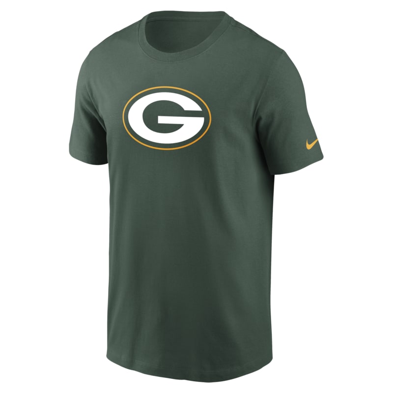 T-Shirt med logo Nike Essential (NFL Green bay Packers) för ungdom (killar) - Grön
