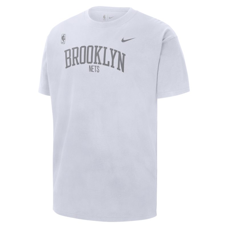 Brooklyn Nets Courtside Max 90 Men's Nike NBA T-Shirt - White