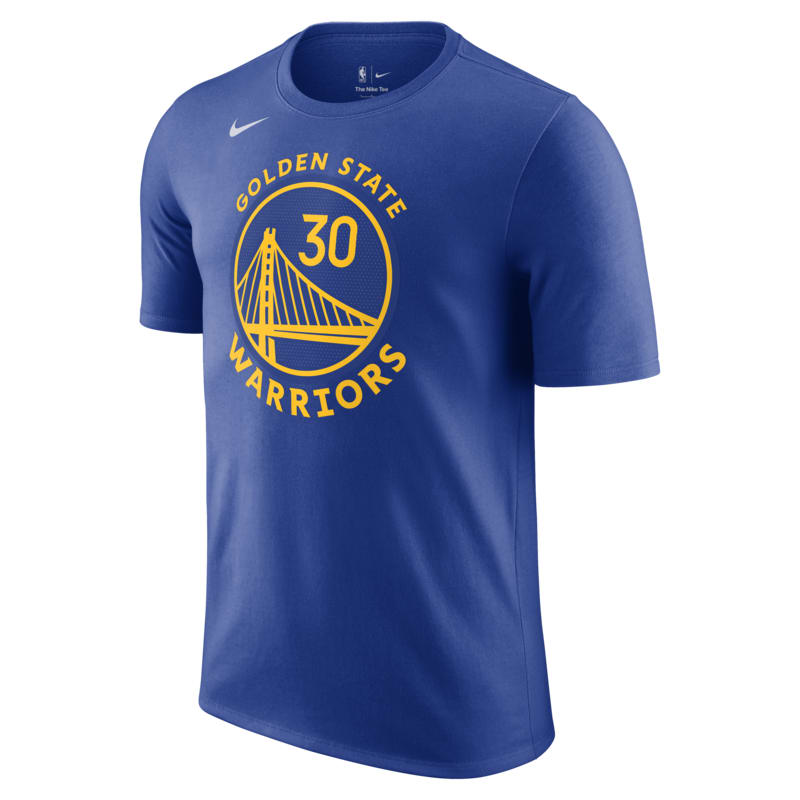 NBA-t-shirt Golden State Warriors Nike för män - Blå