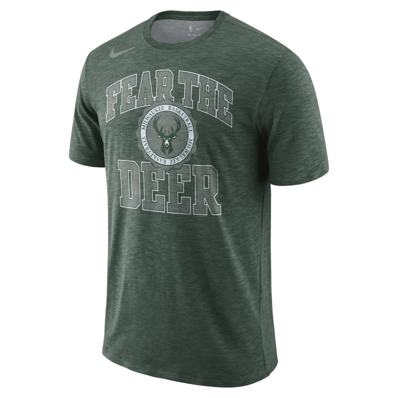 Milwaukee Bucks Mantra Men's Nike Dri-FIT NBA T-Shirt - Green