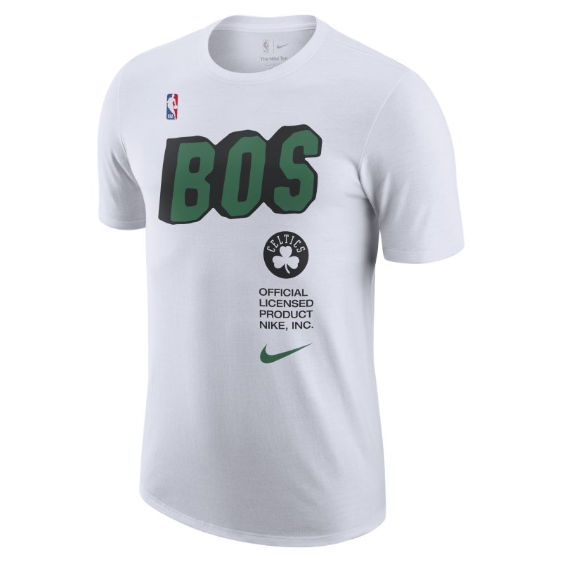 T-shirt męski Boston Celtics Nike NBA - Biel